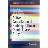 Active Cancellation of Probing in Linear Dipole Phased Array