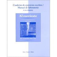 Workbook/Laboratory Manual to accompany Al corriente: Un curso intermedio de español