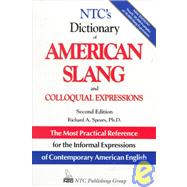Ntc's Dictionary of American Slang and Colloquial Expressions