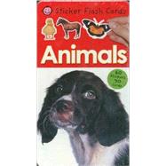 Sticker Flash Cards Animals