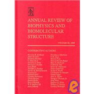 Annual Review of Biophysics and Biomolecular Structure