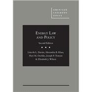 Energy Law and Policy