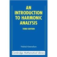 An Introduction to Harmonic Analysis