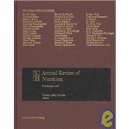 Annual Review of Nutrition 2009