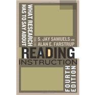 What Research Has to Say About Reading Instruction
