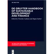 De Gruyter Handbook of Sustainable Development and Finance