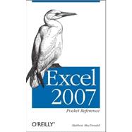 Excel 2007 Pocket Reference