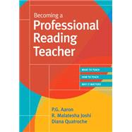 Becoming A Professional Reading Teacher