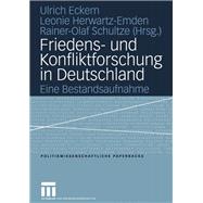 Friedens- Und Konfliktforschung in Deutschland