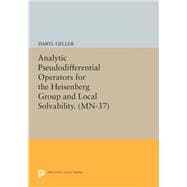 Analytic Pseudodifferential Operators for the Heisenberg Group and Local Solvability
