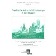 Griechische Kultur in in Sudosteuropa in Der Neuzeit