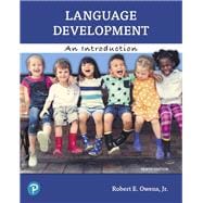 Pearson eText for Language Development An Introduction -- Access Card
