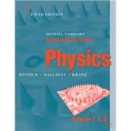 Student Study Guide to accompany Physics, 5e