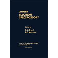 Treatise on Materials Science and Technology Vol. 30 : Auger Electron Spectroscopy