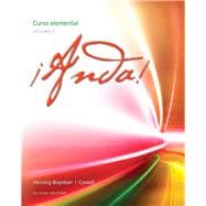 ¡Anda! Curso elemental, Volume 2 Plus MySpanishLab with eText (one semester) -- Access Card Package