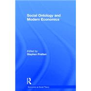 Social Ontology and Modern Economics