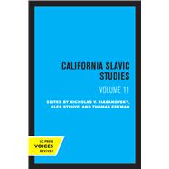 California Slavic Studies, Volume XI
