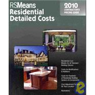 RSMeans Residential Detailed Costs Contractor's Pricing Guide 2010