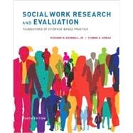 Social Work Research and Evaluation Foundations of Evidence-Based Practice