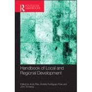 Handbook of Local and Regional Development