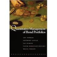 Quantitative Management of Bond Portfolios,9780691128313