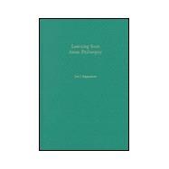 Learning from Asian Philosophy