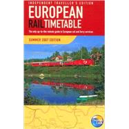 European RaiI Timetable Summer 2007; Independent Travellers Edition