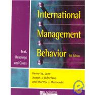 International Management Behavior: Text, Readings, and Cases