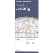 Rand McNally Streets of Lansing, Michigan,9780528868320