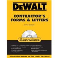 DEWALT Contractor's Forms & Letters