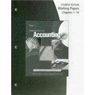 Working Papers for Gilbertson/Lehman’s Fundamentals of Accounting: Course 1