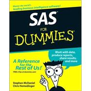 SAS<sup>®</sup> For Dummies<sup>®</sup>