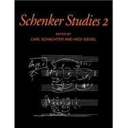 Schenker Studies 2