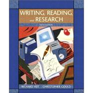 Writing, Reading, and Research