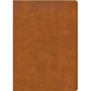 CSB Women's Study Bible, Saddle Brown Genuine Leather