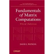 Fundamentals of Matrix Computations