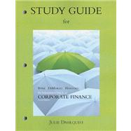 Study Guide for Fundamentals of Corporate Finance