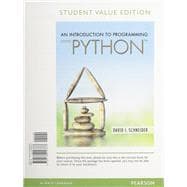 Introduction to Programming Using Python, An