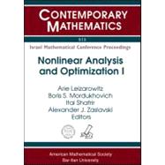 Nonlinear Analysis and Optimization I