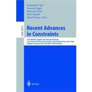 Recent Advances In Constraints
