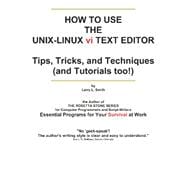How to Use the Unix-linux VI Text Editor