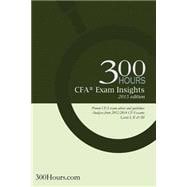 300 Hours CFA Exam Insights 2015