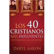 Los 40 cristianos más influyentes: Que forjaron lo que creemos hoy / The 40 Most  Influential Christians . . . Who Shaped What We Believe Today