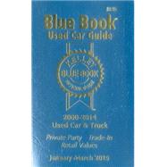 Kelley Blue Book Used Car Guide January-March 2015