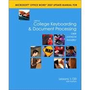 Word 2007 Manual t/a Gregg College Keyboarding & Document Processing (GDP); Microsoft Word 2007 Update