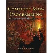Complete Maya Programming book cover, ISBN 9781558608351