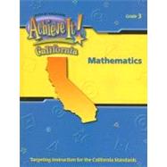 California Mathematics, Grade 3 [With Learning Log]