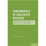 Fundamentals of Qualitative Research