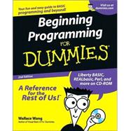 Beginning Programming For Dummies<sup>®</sup> , 2nd Edition