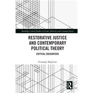 Restorative Justice and Contemporary Political Theory